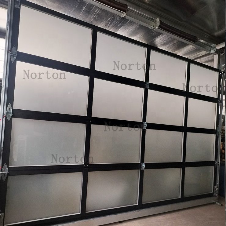 Drzwi szklane z pełnym widokiem